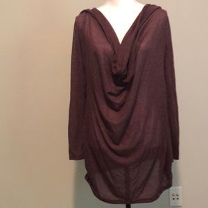 Large Burgundy top